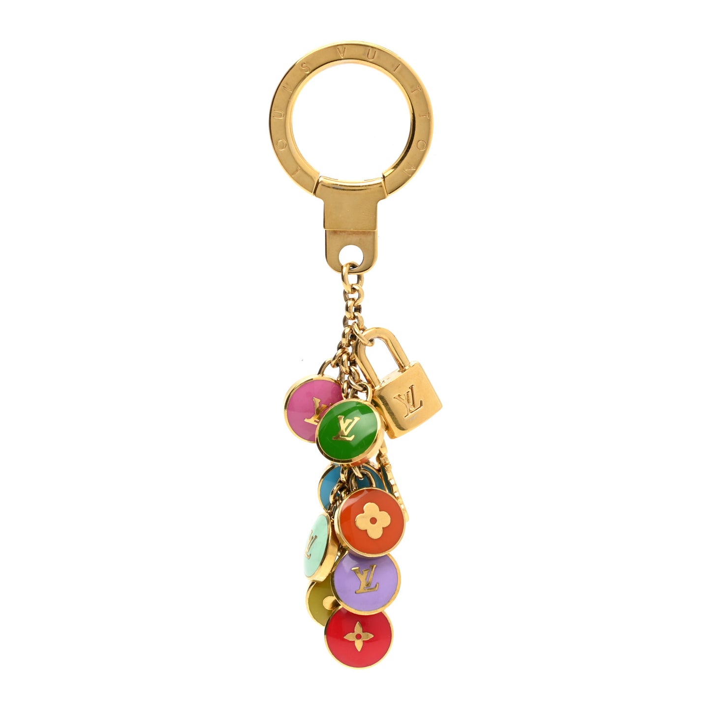 Pastilles Key Ring Holder Multicolor