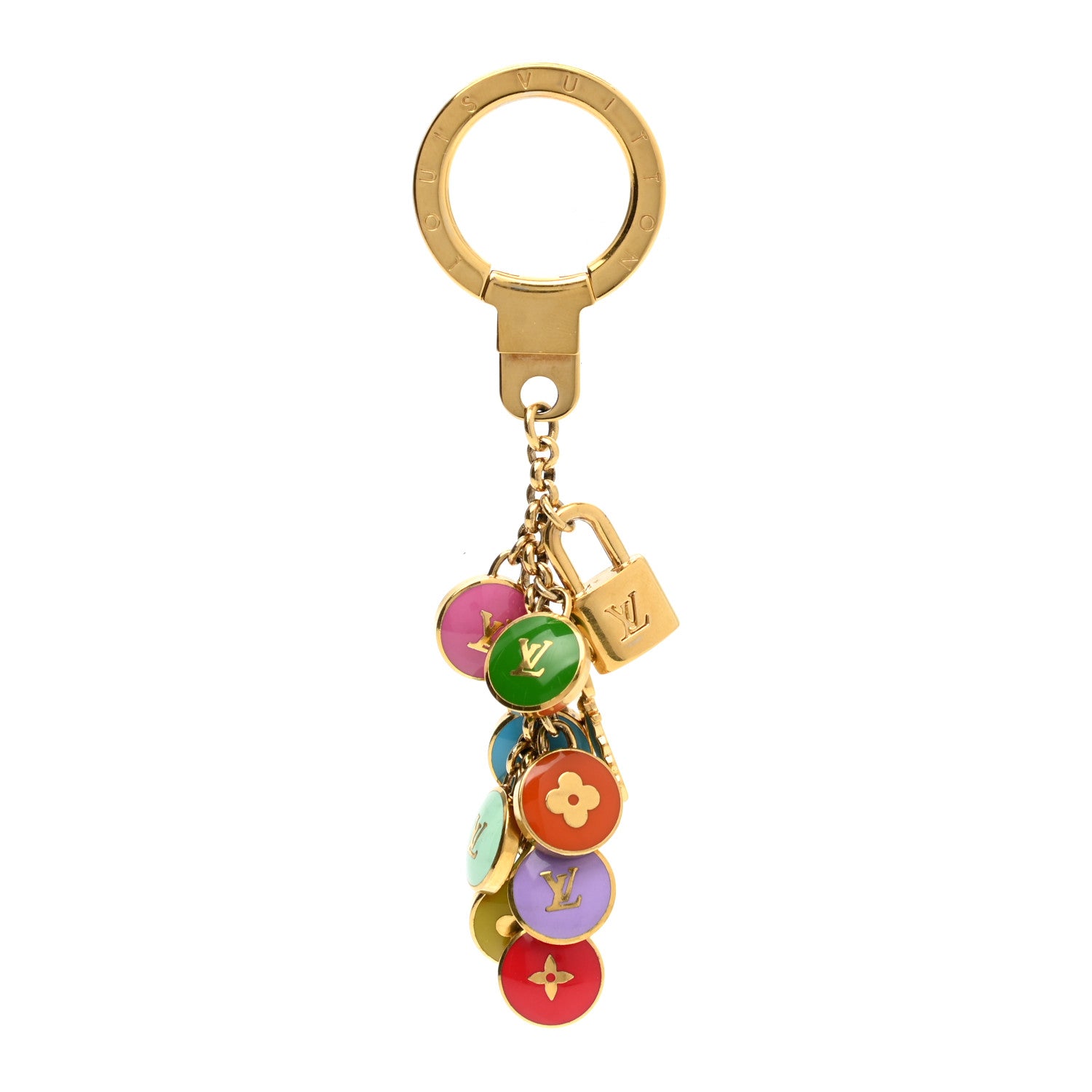 Louis Vuitton Pastilles Key Ring Holder Multicolor 1 of 3