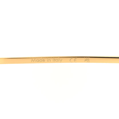 Louis Vuitton LOUIS VUITTON Grease Mask Sunglasses Z1470U Gold 6 of 9