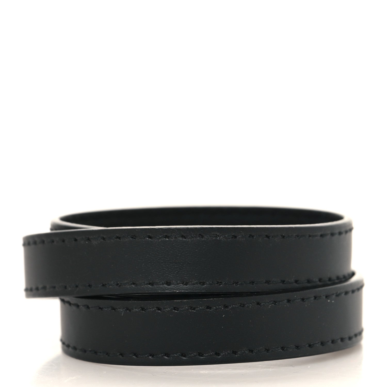 Louis Vuitton Calfskin Box It Bracelet 17 Black 3 of 6
