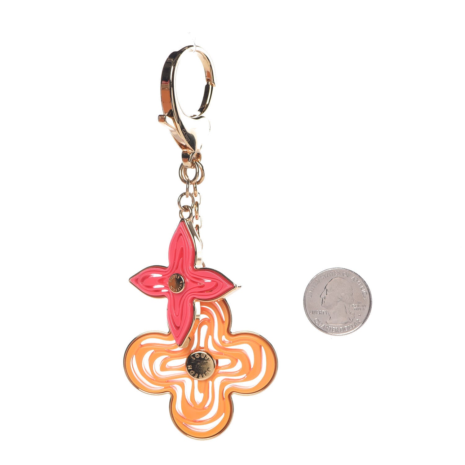 Louis Vuitton Resin Naif Bag Charm Jaune Passion 2 of 2