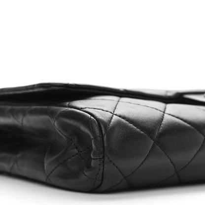 Chanel Lambskin Quilted Clutch With Chain Flap Black 5 of 12