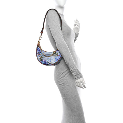 Louis Vuitton Metallic Monogram LV Garden Loop PM Blue 2 of 9