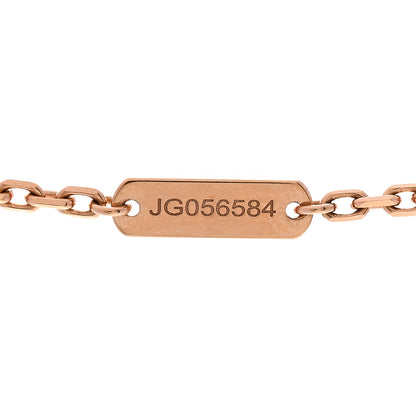 Van Cleef & Arpels 18K Rose Gold Gray Mother of Pearl Magic Alhambra Long Necklace 5 of 6