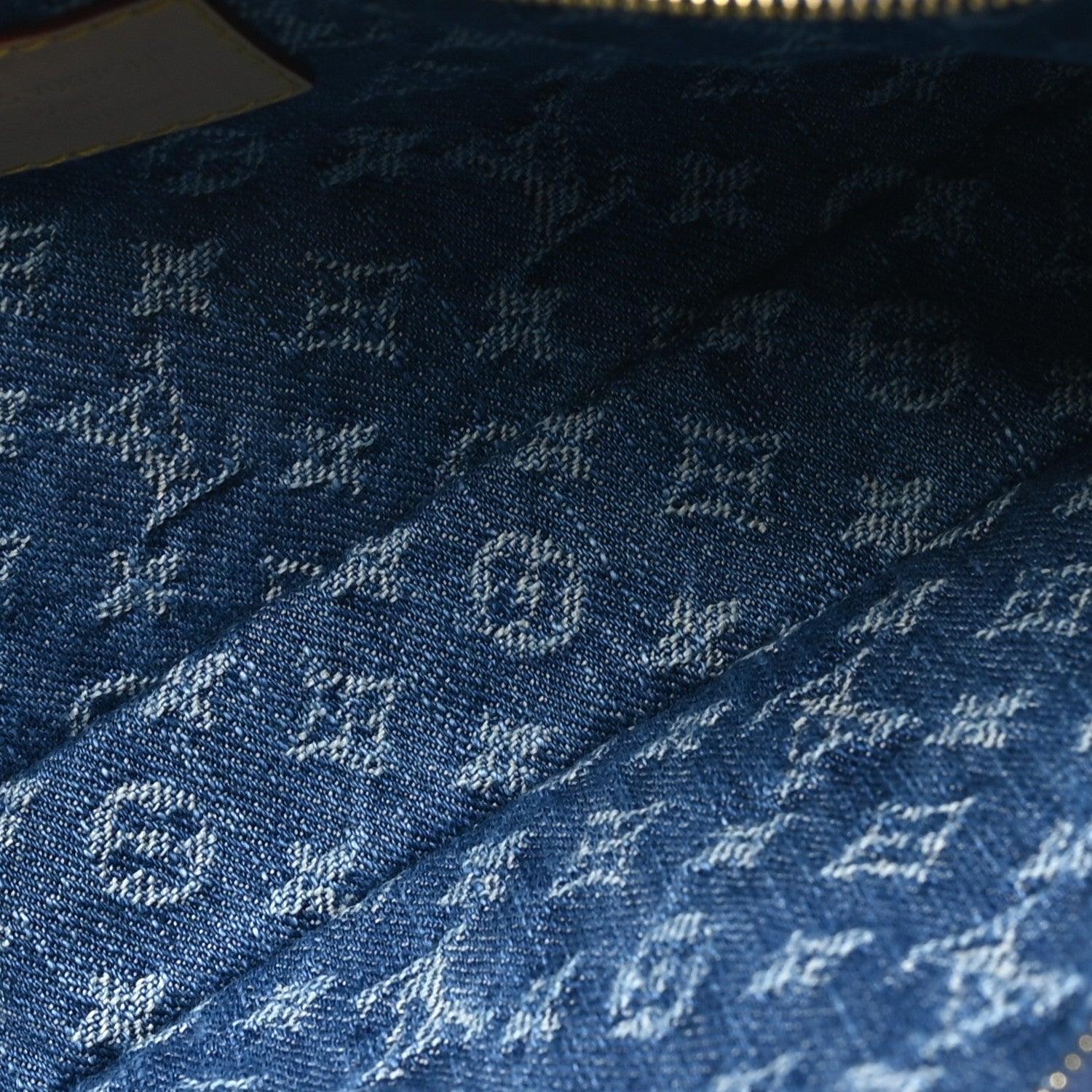 Louis Vuitton Monogram Pochette Accessories Cargo Blue Denim 5 of 10