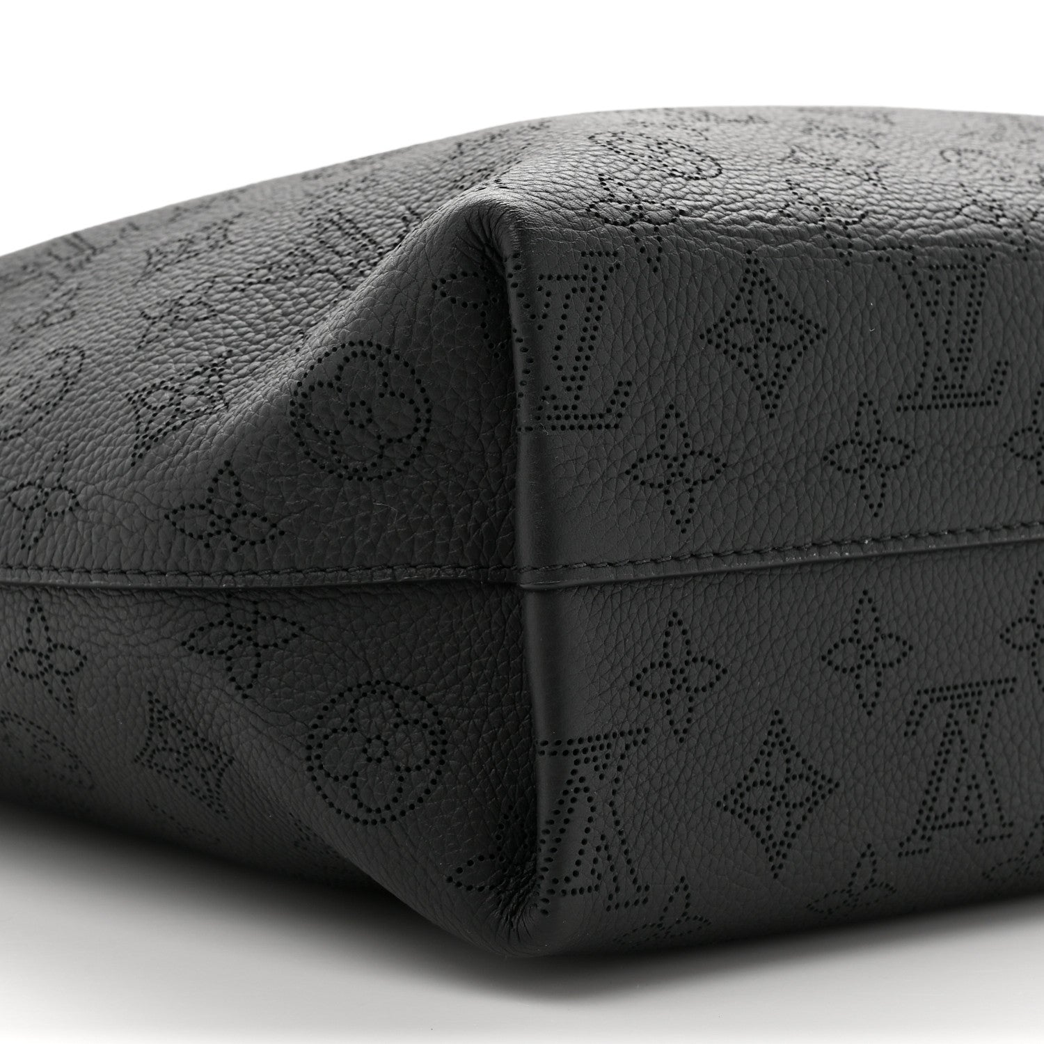 Louis Vuitton Mahina Why Knot MM Black 9 of 9
