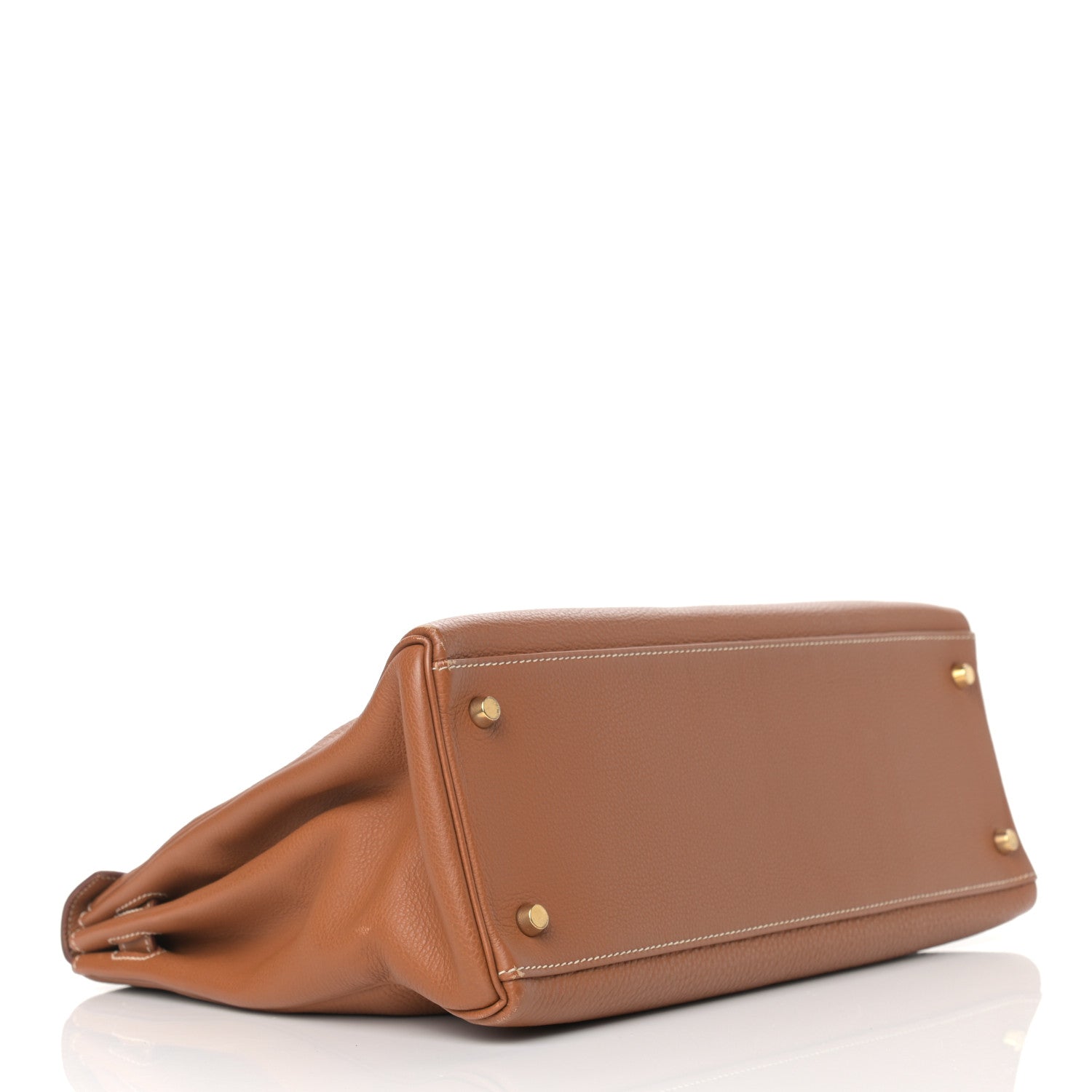 Hermes Togo Kelly Retourne 35 Gold 3 of 21