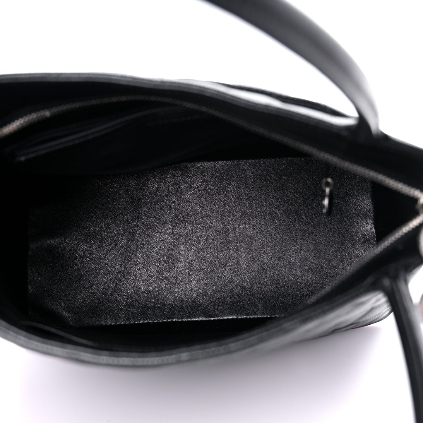 Caviar Quilted Medallion Tote Black