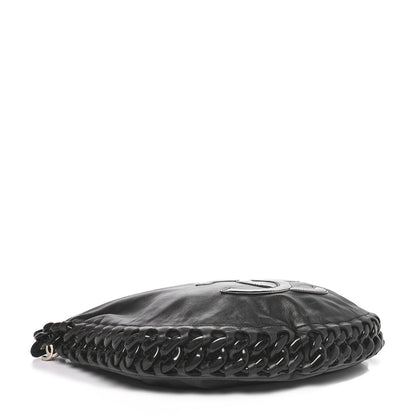 Chanel Calfskin Modern Chain Rhodoid Hobo Black 4 of 11