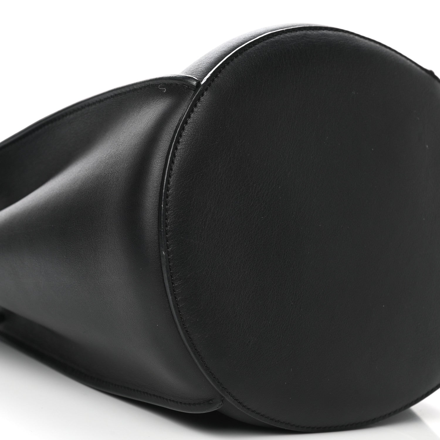 Celine Smooth Calfskin Long Strap Big Bag Bucket Black 17 of 21