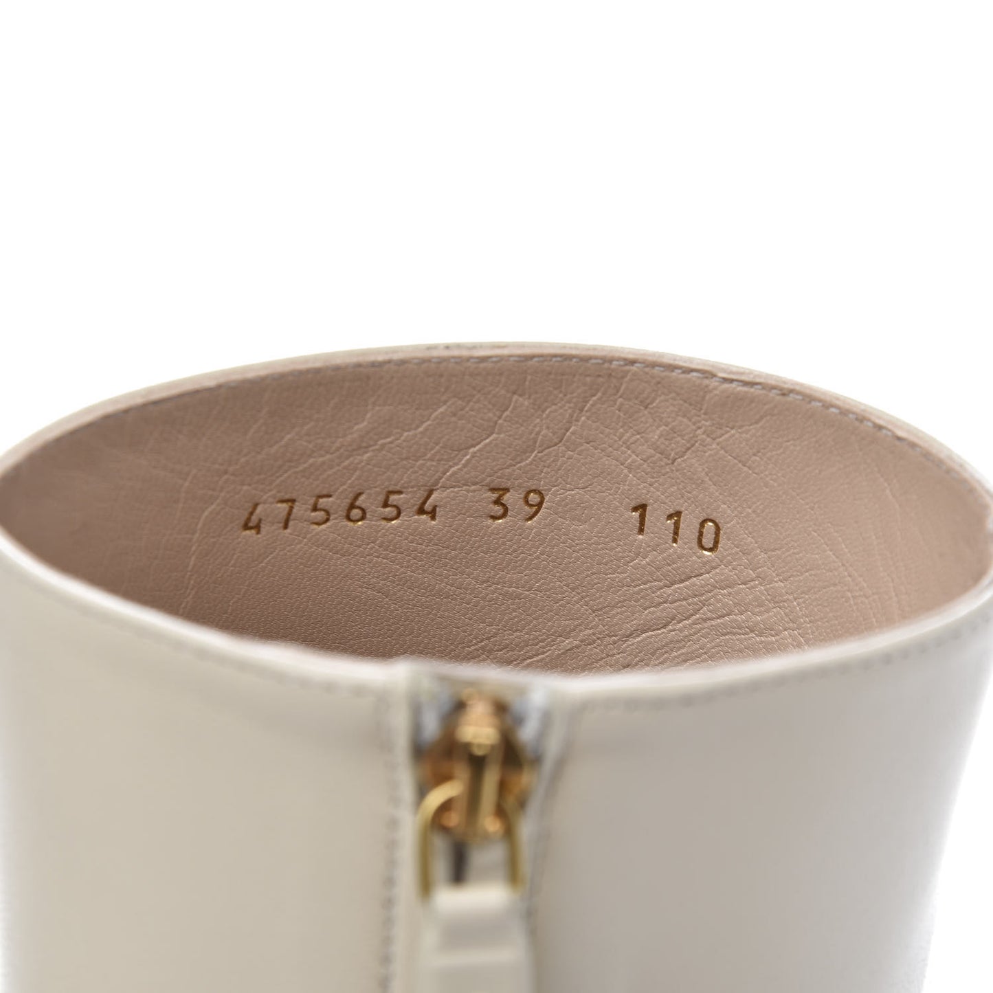 Nappa Sylvie Ankle Boots 39 Mystic White