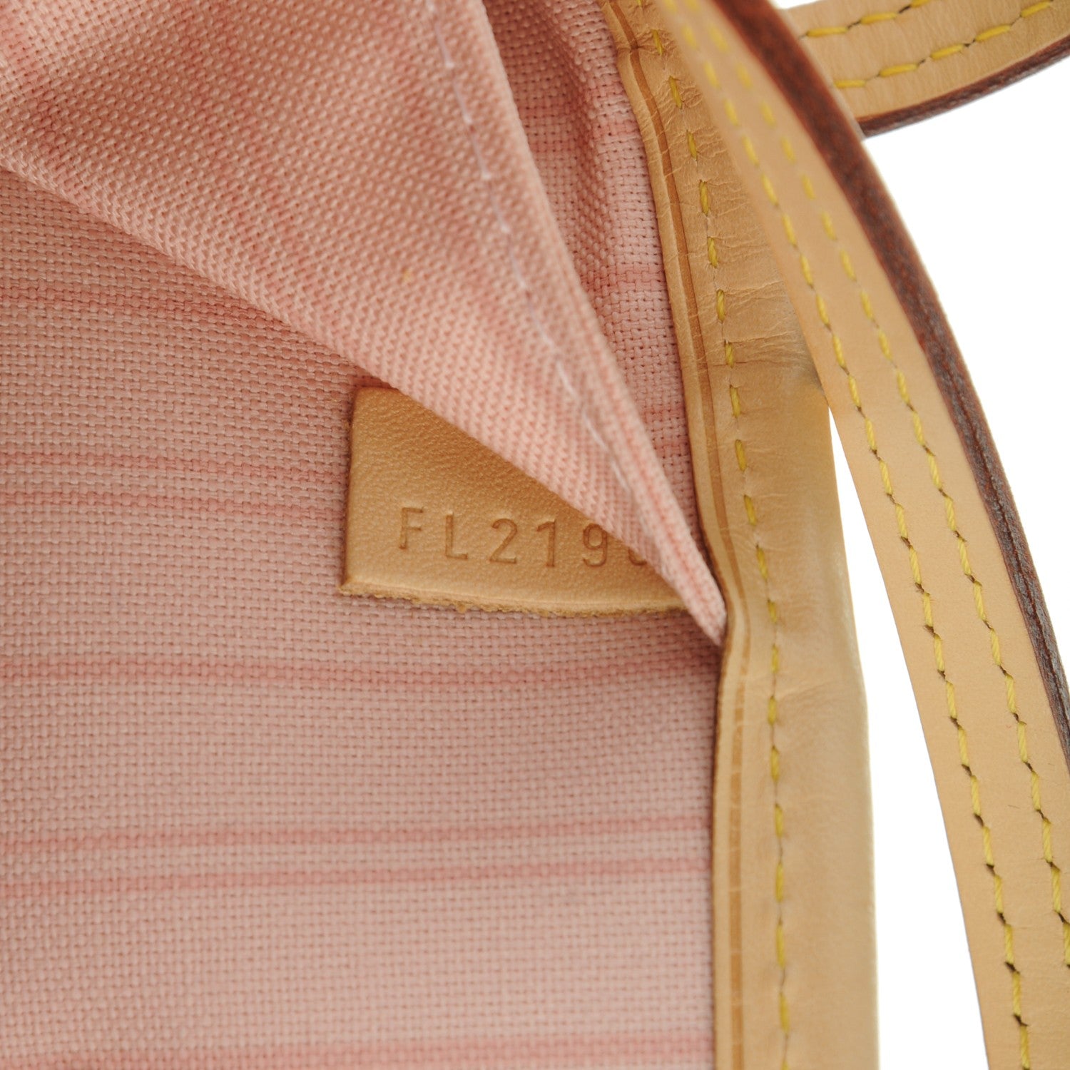 Louis Vuitton Damier Azur Neo Neverfull MM Rose Ballerine 8 of 9