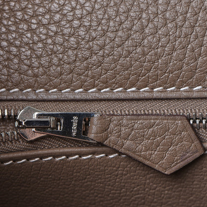 Hermes Togo Kelly Retourne 28 Etoupe 13 of 38