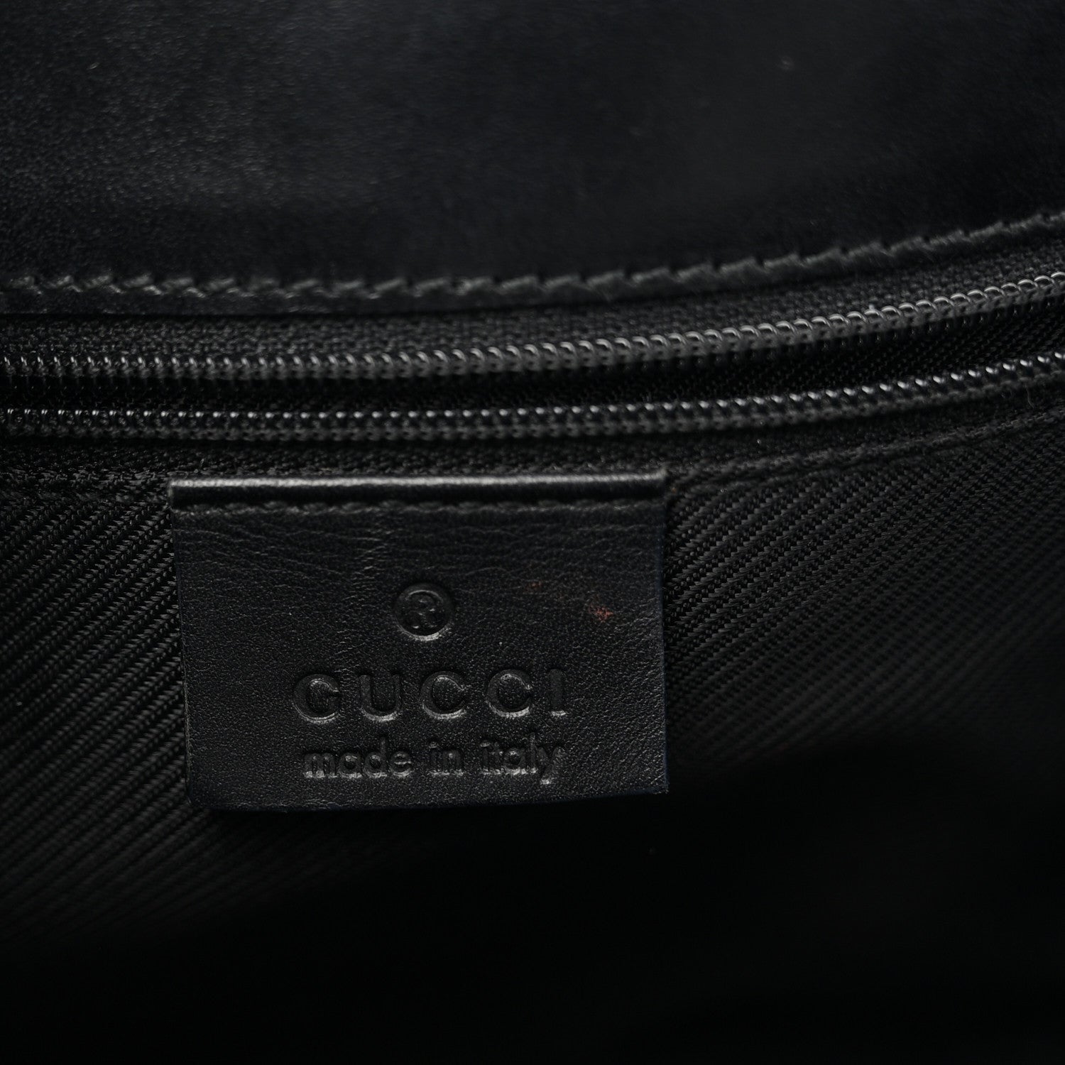 Gucci Monogram Bardot Shoulder Bag Black 6 of 12