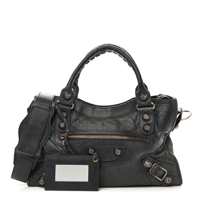 Balenciaga Agneau Giant 21 Rose Gold Hardware City Anthracite 1 of 12