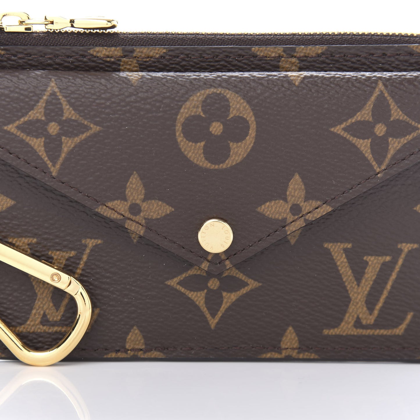Monogram Recto Verso Card Holder Black