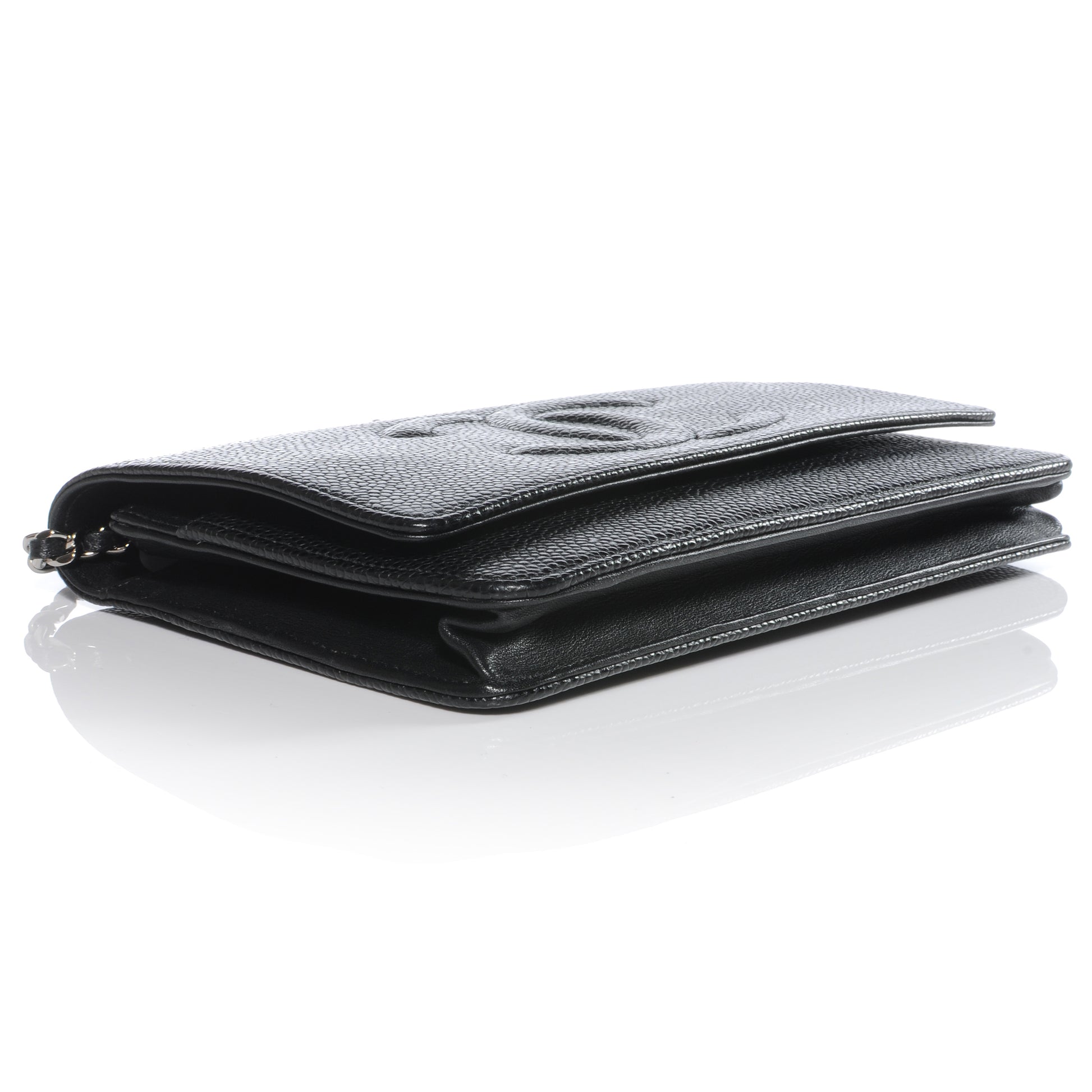 Chanel Caviar Wallet on Chain WOC Black 4 of 9
