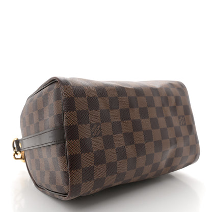 Louis Vuitton Damier Ebene Speedy Bandouliere 25 4 of 9
