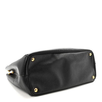 Prada Saffiano Large Galleria Double Zip Tote Black 3 of 8