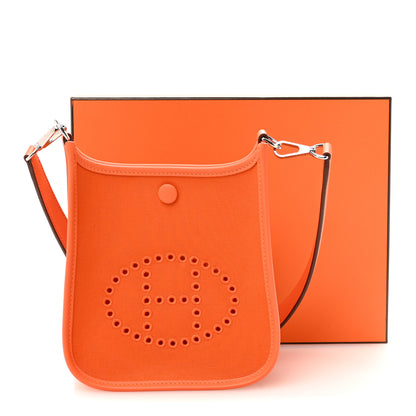 Hermes Toile Officier Swift Neo Evelyne TPM Orange 10 of 10