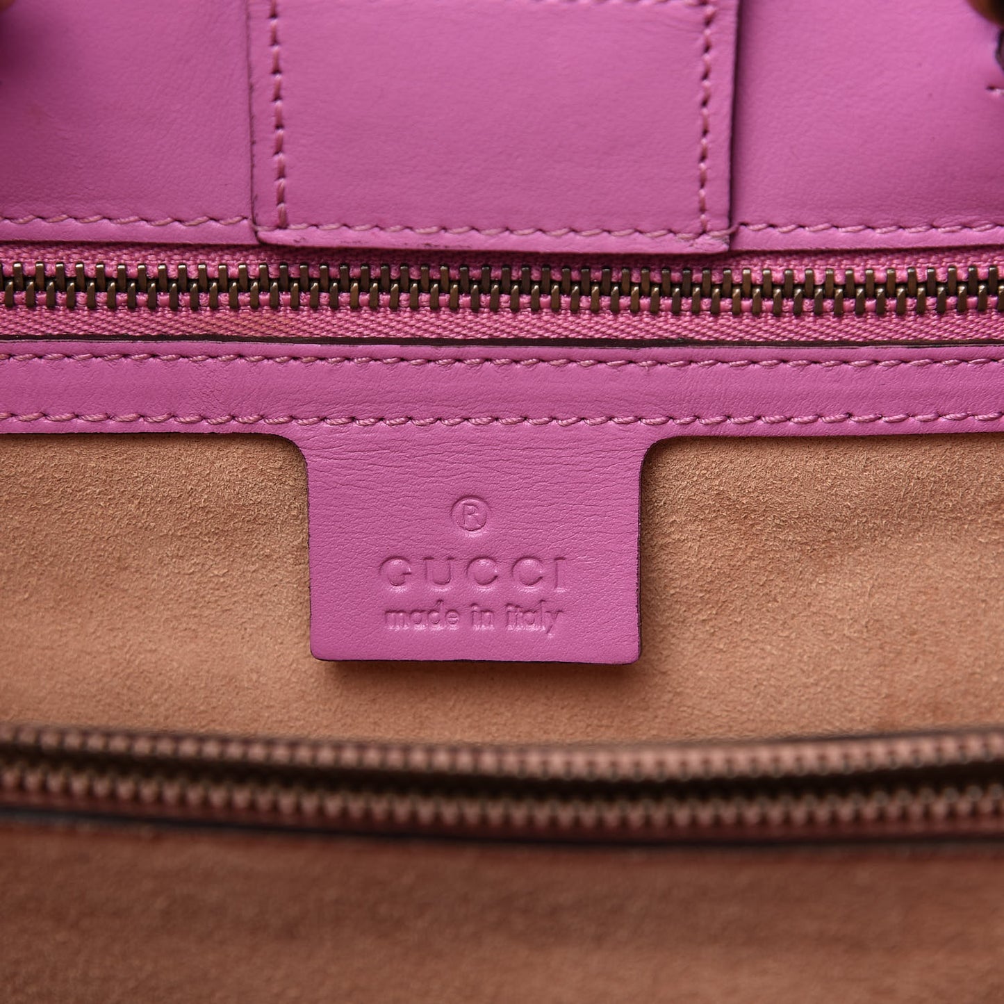 Calfskin Matelasse Small GG Marmont Tote Candy Mousse