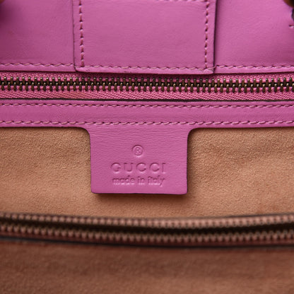 Gucci Calfskin Matelasse Small GG Marmont Tote Candy Mousse 8 of 10