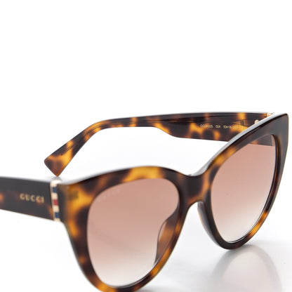 Gucci Acetate Cat Eye Sunglasses GG0460S Havana 6 of 10