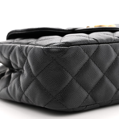 Chanel Caviar Quilted Small Wavy CC Hobo Black 9 of 11