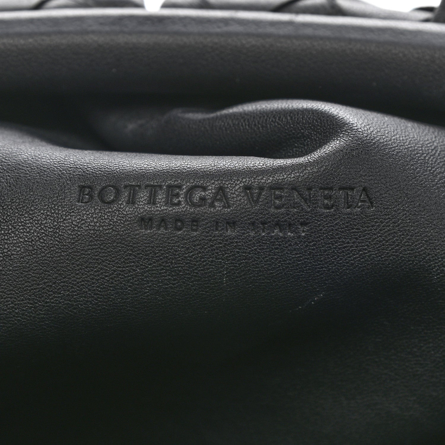 Bottega Veneta Nappa Maxi Intreccio The Pouch Oversized Clutch Black 7 of 9