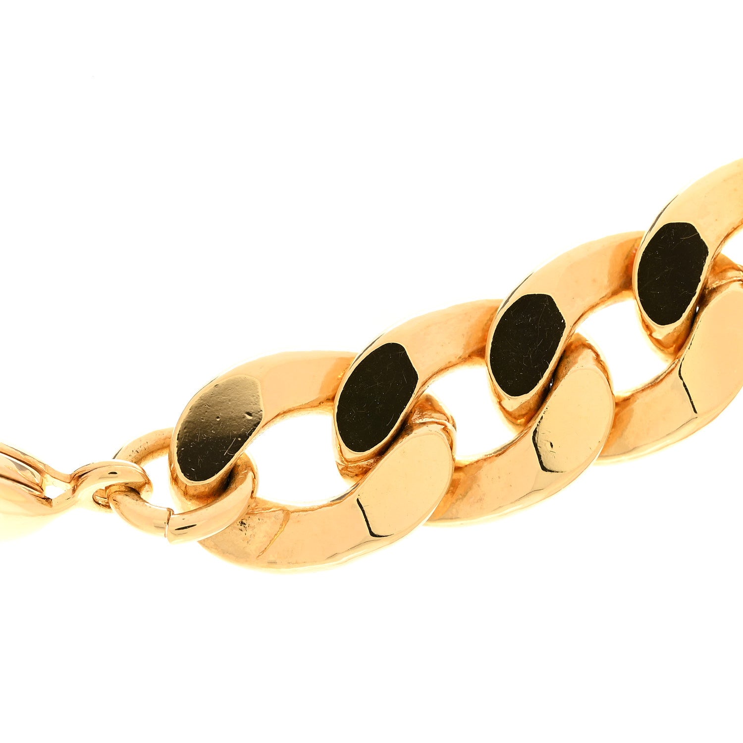 Christian Dior Metal CD Choker Necklace Gold 6 of 6