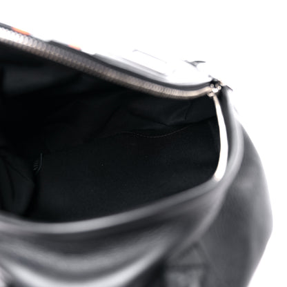 Louis Vuitton Lambskin Spaceship Embossed Palm Springs Backpack PM Black 5 of 10