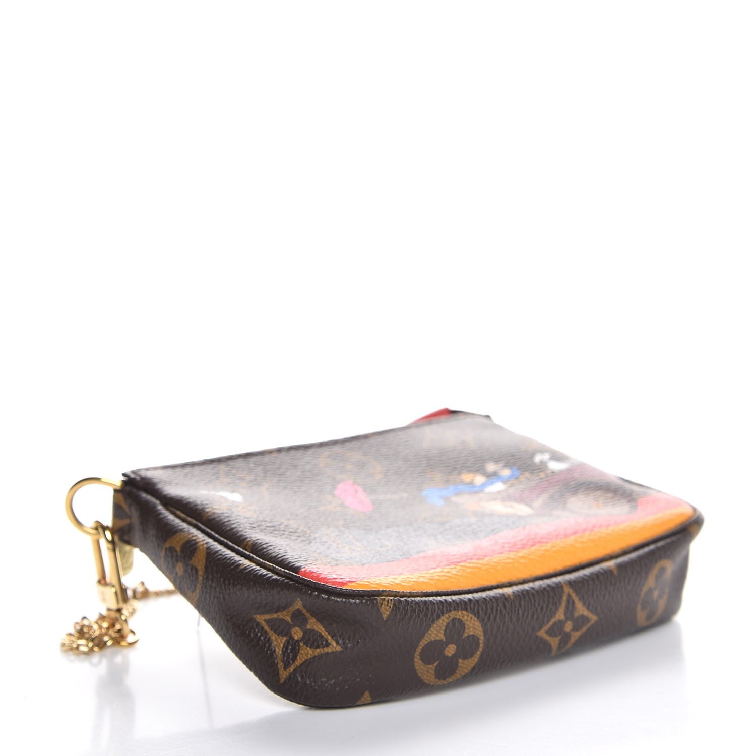 Louis Vuitton Monogram 2015 Christmas Animation Mini Pochette Accessories 4 of 8