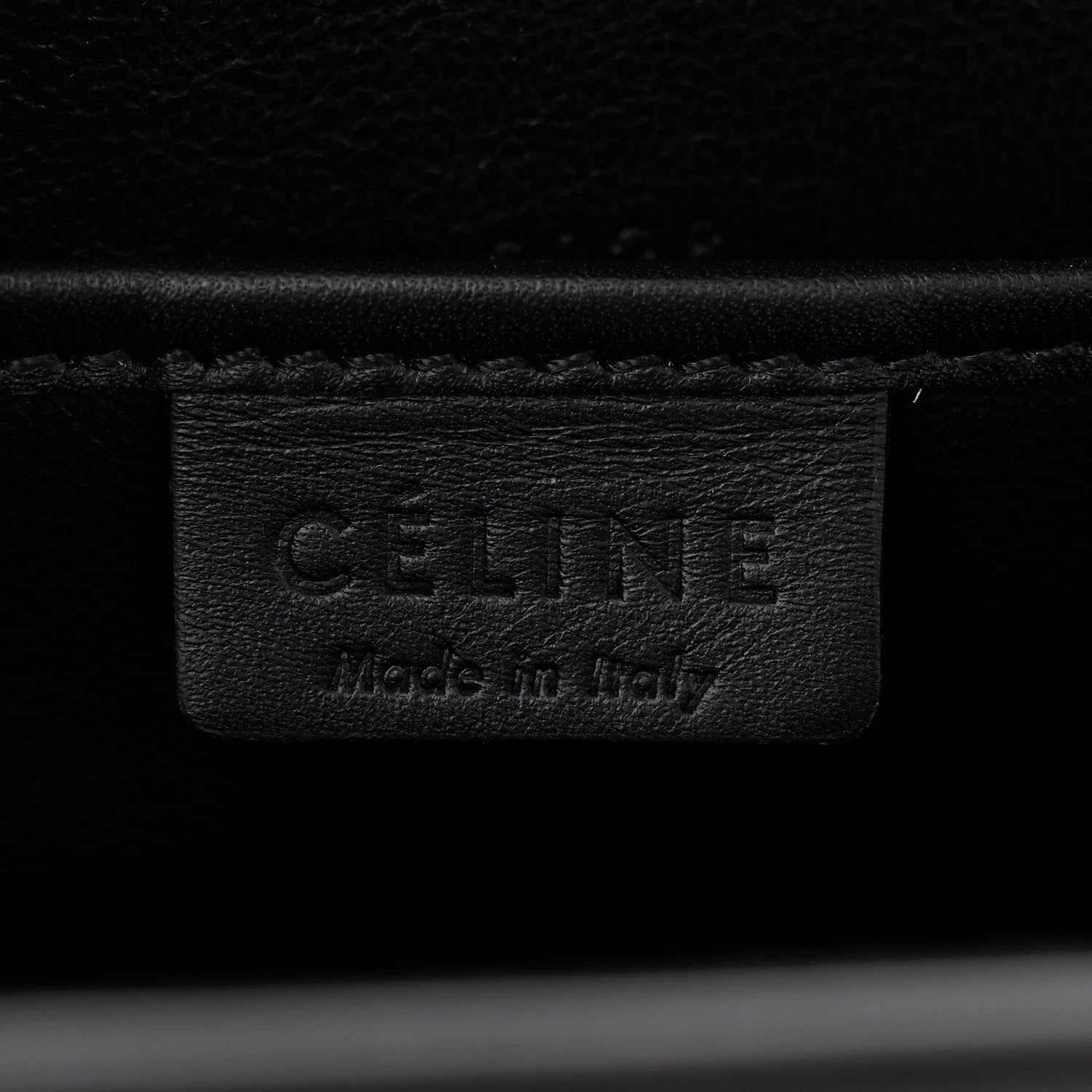 Celine Baby Grained Calfskin Nubuck Nano Tri-Color Luggage White Light Taupe 6 of 11