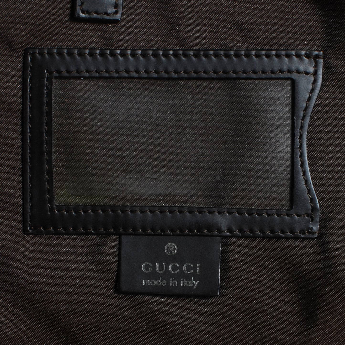 Nylon Monogram Small Lightweight Suitcase Luggage Brown