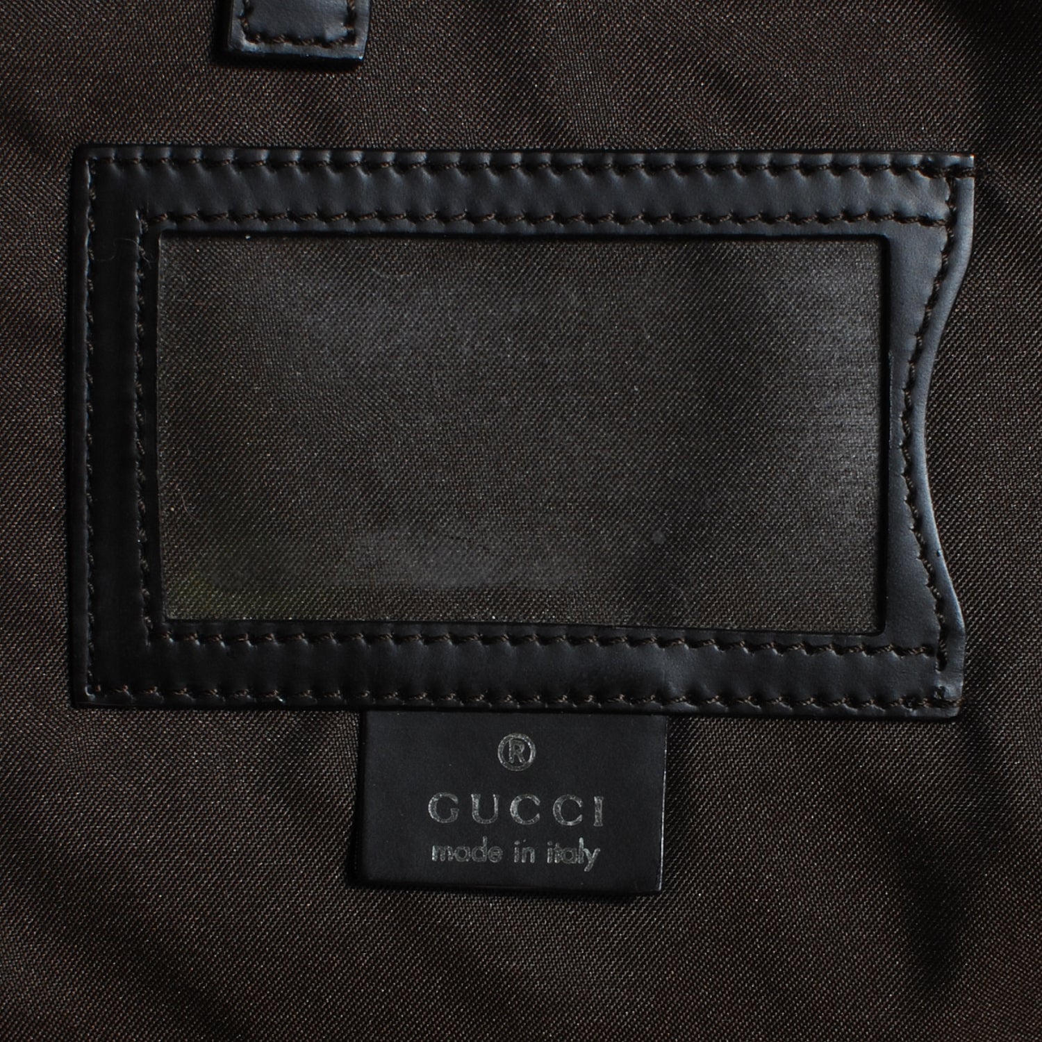 Gucci Nylon Monogram Small Lightweight Suitcase Luggage Brown 6 of 7