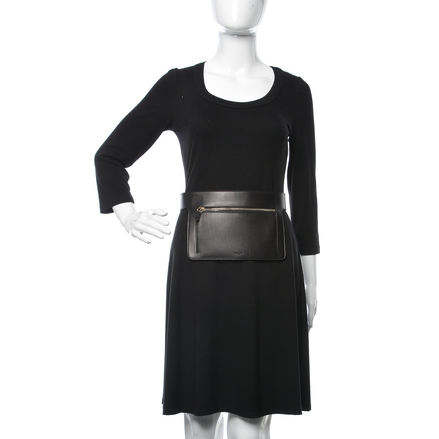 Calfskin Waist Bag Black