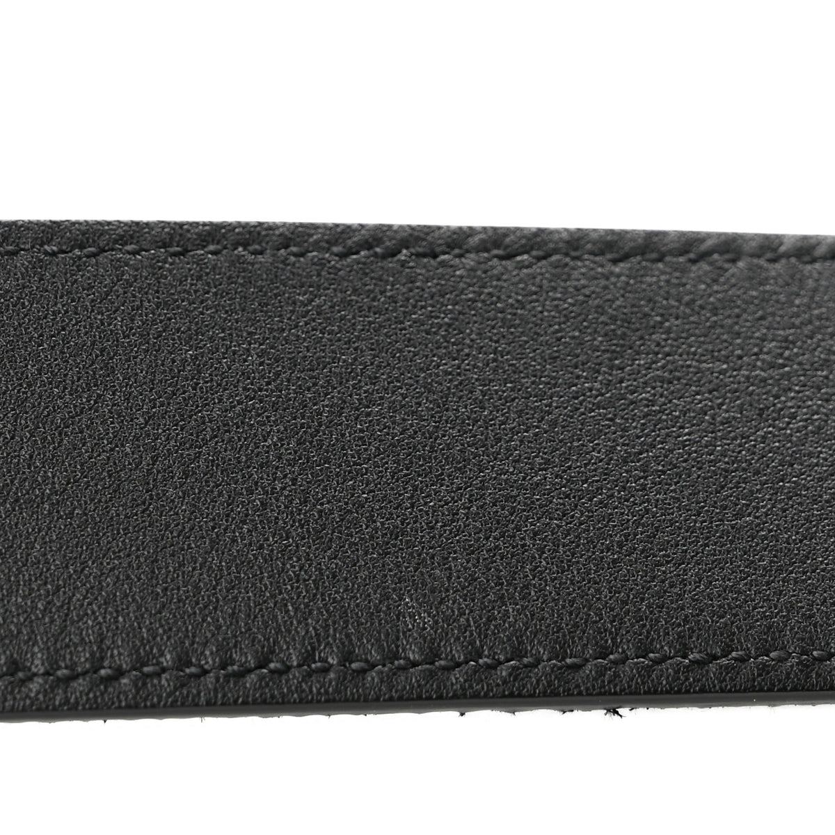 Suede Monogram Square Buckle Belt 95 38 Black