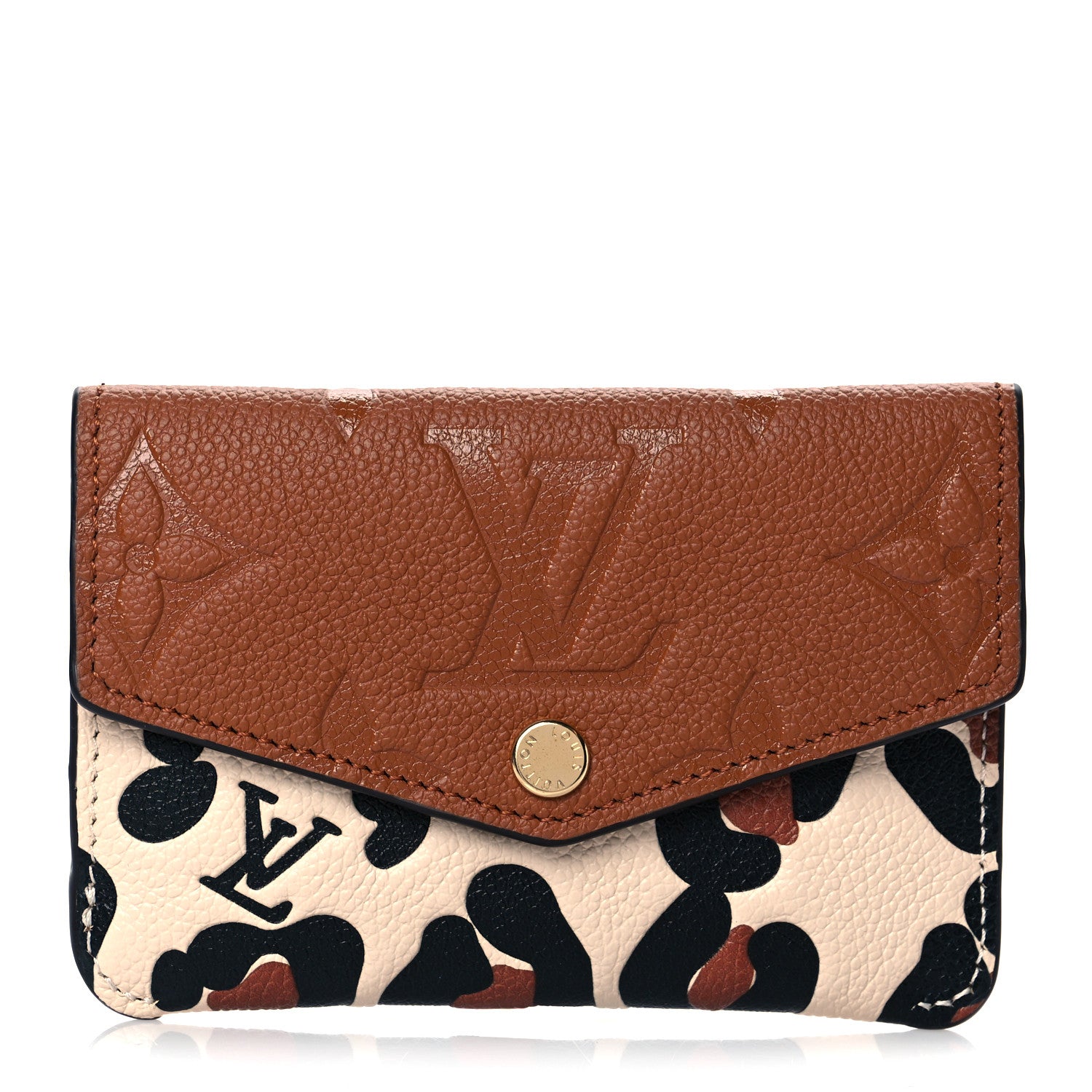 Louis Vuitton Empreinte Monogram Giant Wild At Heart Key Pouch Caramel 1 of 8