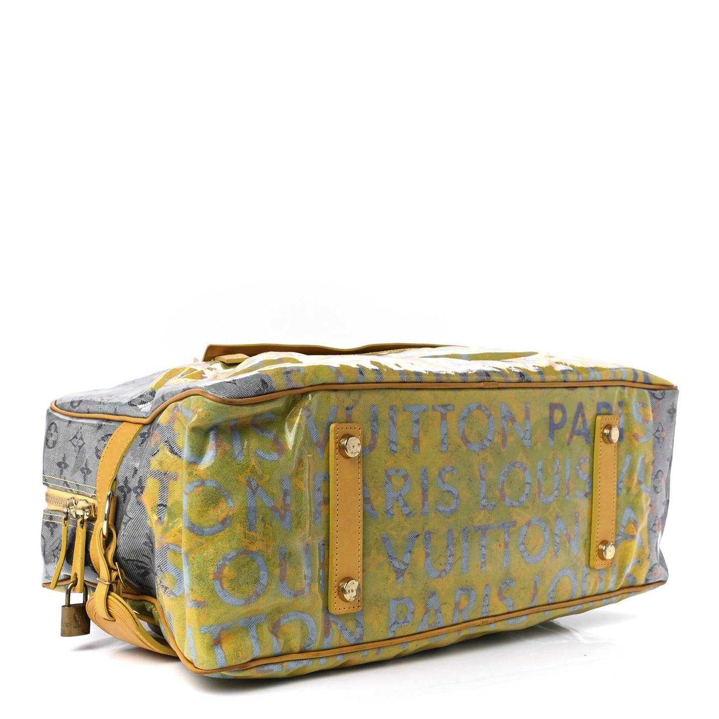 Monogram Pulp Defile Weekender GM Yellow