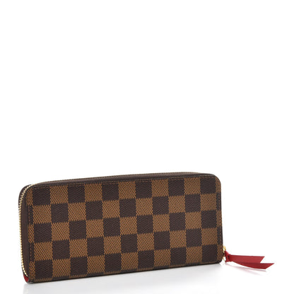 Louis Vuitton Damier Ebene Clemence Wallet 3 of 8