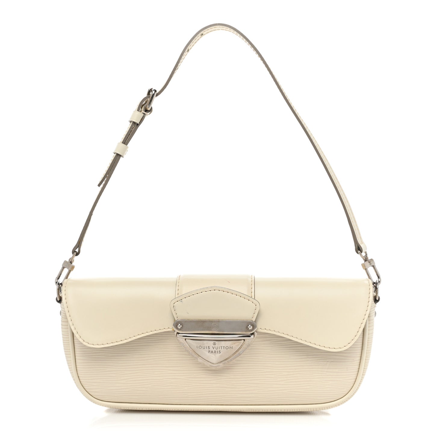 Epi Montaigne Clutch Ivory
