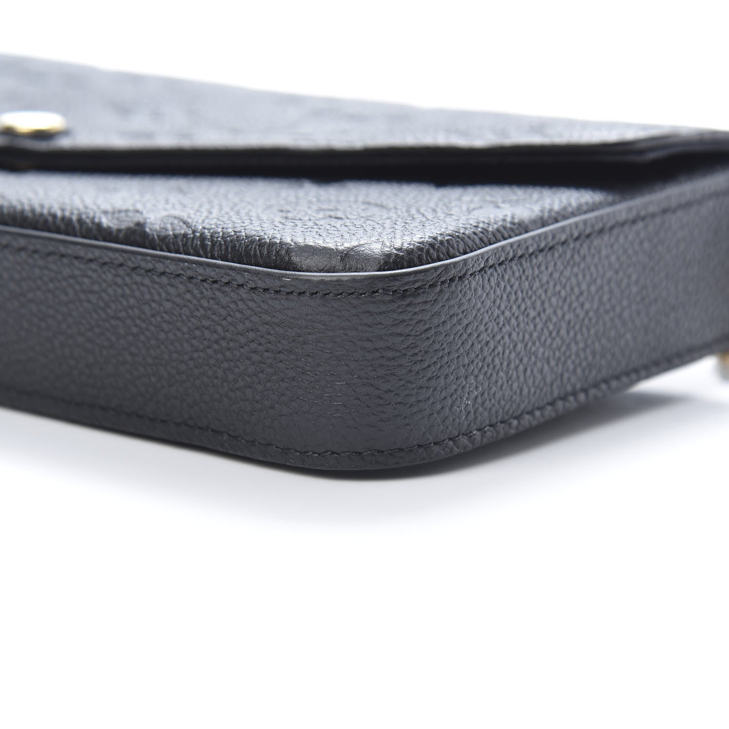 Louis Vuitton Empreinte Pochette Felicie Chain Wallet Black 12 of 14