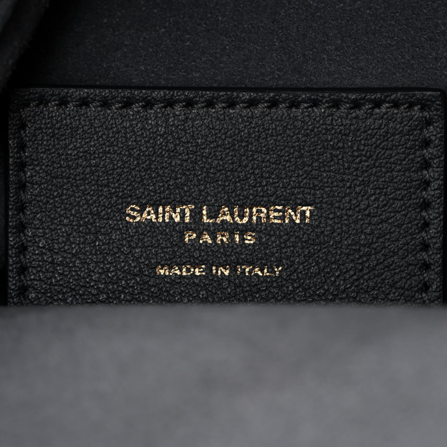 Saint Laurent Calfskin Medium Shopping Tote Fog 7 of 11