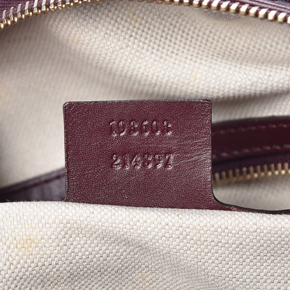 Gucci Imprime Monogram Medium Boston Bordeaux 7 of 9