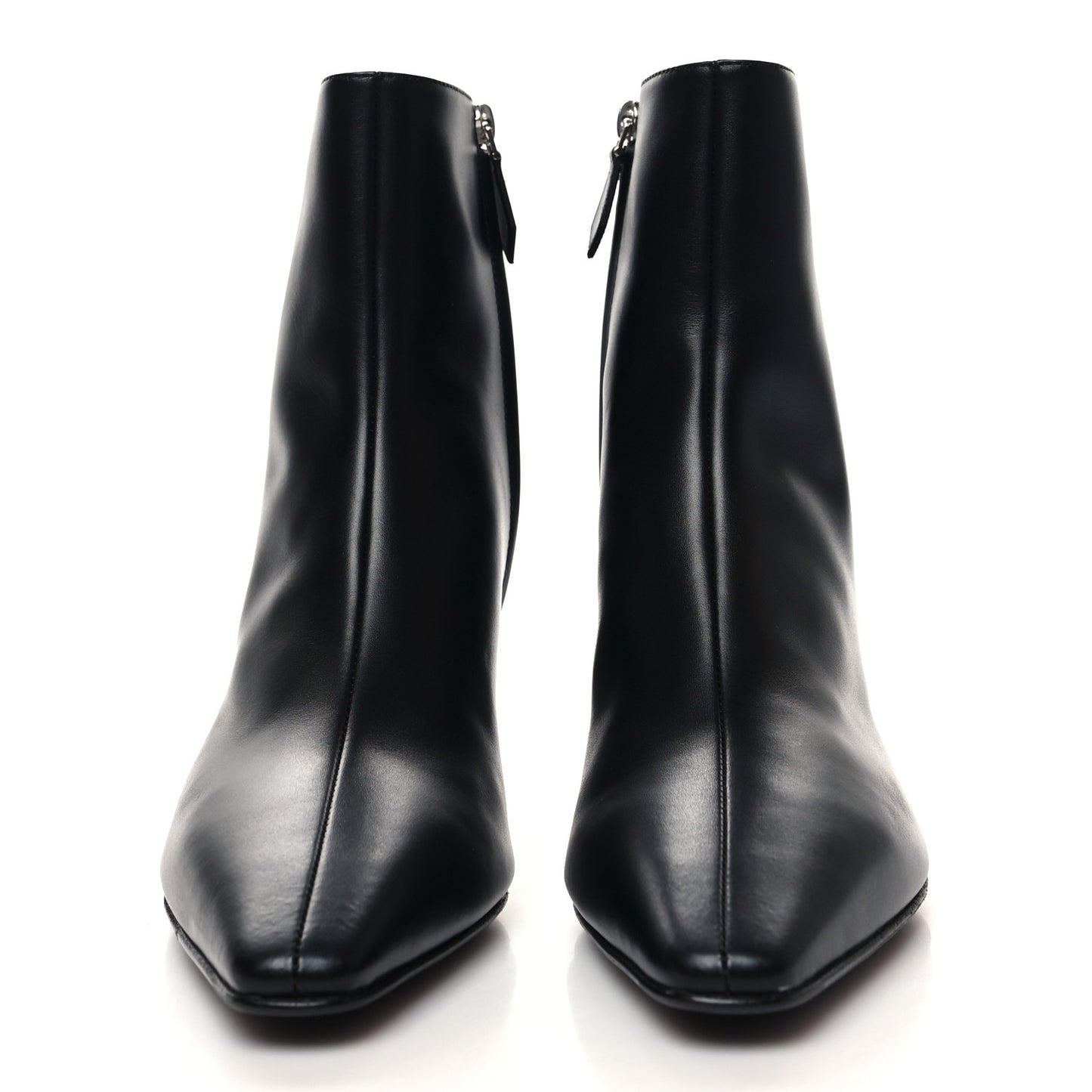 Calfskin Faveur 55 Low Boots 37 Black