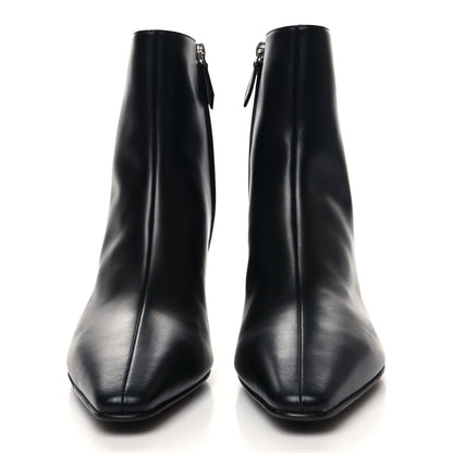 Hermes Calfskin Faveur 55 Low Boots 37 Black 2 of 8
