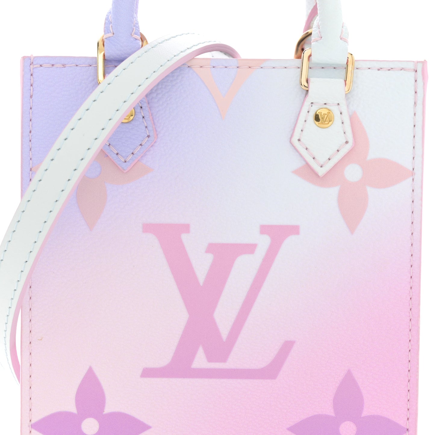 Monogram Giant Spring In The City Petit Sac Plat Sunrise Pastel