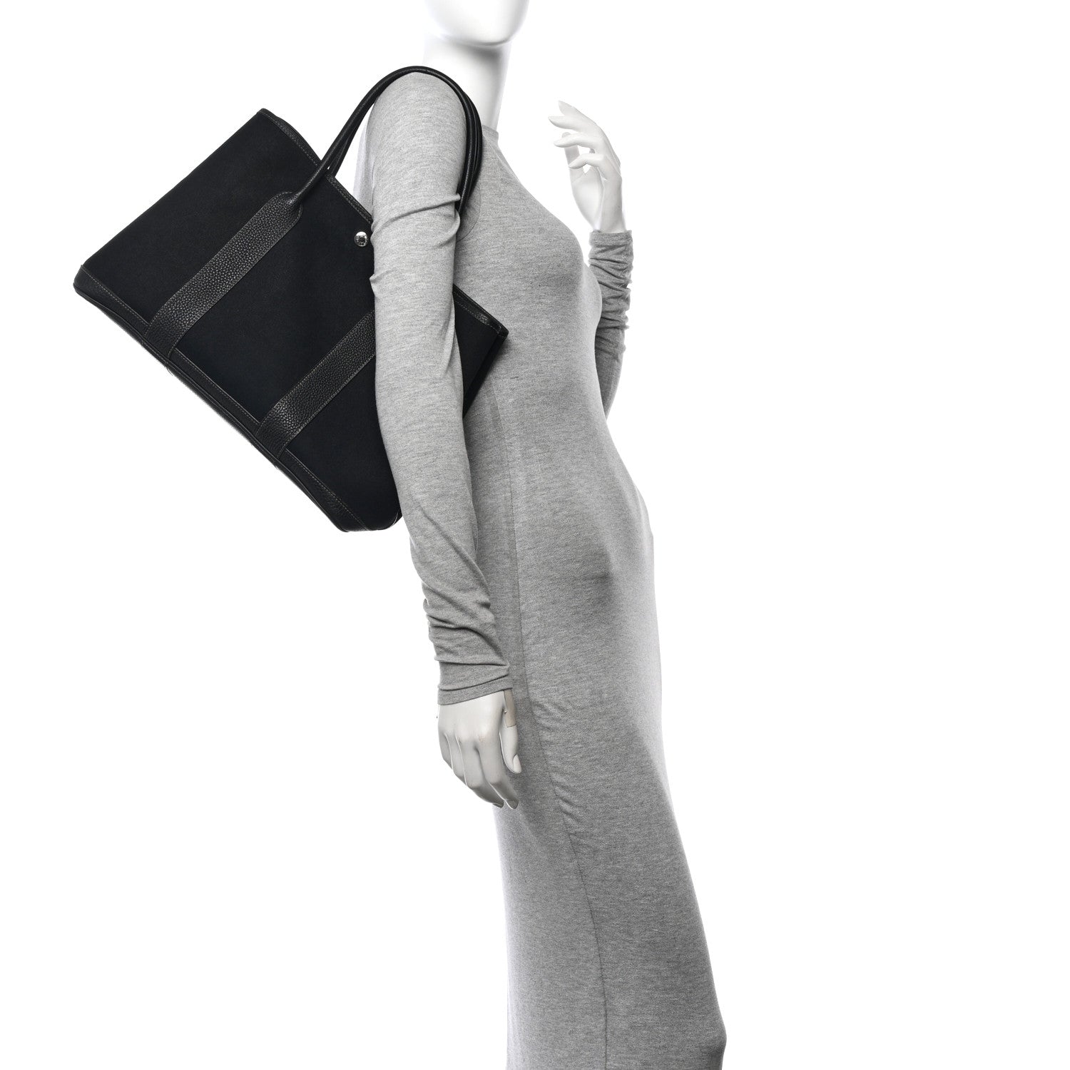 Hermes Toile Negonda Garden Party Tote 36 MM Black 2 of 10