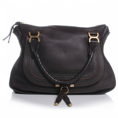 Chloe Leather Large Marcie Moka 1 of 7