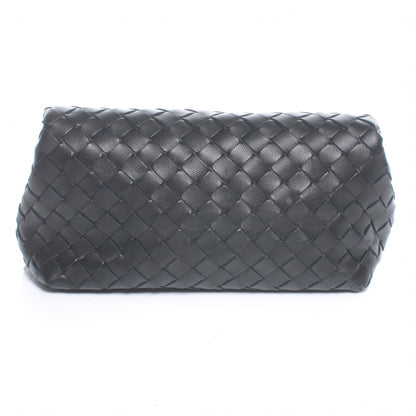 Bottega Veneta Woven Intrecciato Clutch Cosmetic Case Nero Black 3 of 9